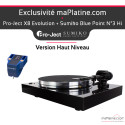 Pack platine vinyle Pro-Ject X8 Evolution et cellule MC Sumiko Blue Point N°3 Hi