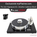 Pro-Ject Signature 10 Plattenspieler-Set und MC Ortofon Cadenza Black Tonabnehmer