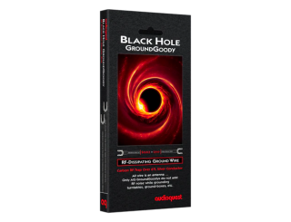 CÂBLE DE MASSE PHONO AUDIOQUEST BLACK HOLE GROUNDGOODY  CÂBLE DE MASSE PHONO AUDIOQUEST BLACK HOLE GROUNDGOODY
