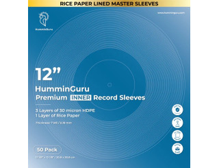 Pochettes intérieures antistatiques pour 33t Humminguru Premium Master