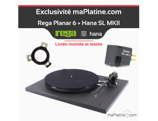 Platine vinyle Rega Planar 6 avec cellule Hana SL