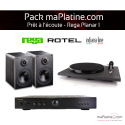 Pack Prêt à l'écoute REGA Planar 1 - anthracite