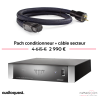 Pack Audioquest conditionneur secteur Niagara 3000 et câble secteur Monsoon
