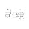 Cellule MM Audio Technica AT-VM 745x ML