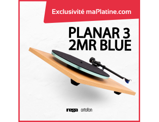 Platine vinyle Planar 3 Wood - 2M Blue - Black Friday Edition