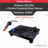 Platine vinyle Technics 1200 GR2 avec 2M Bronze