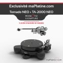 Pack Platine vinyle Acoustic Signature Tornado Neo Noir + Bras TA-2000 Neo 12 pouces