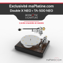 Pack Platine vinyle Acoustic Signature Double X Neo Makassar + Bras TA-500 Neo 9 pouces