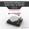 Pack Platine vinyle Acoustic Signature Double X Neo Makassar + Bras TA-500 Neo 9 pouces