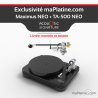 Pack Platine vinyle Acoustic Signature Maximus Neo Noire + Bras TA-500 Neo 9 pouces