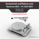 Pack Platine vinyle Acoustic Signature Maximus Neo Argent + Bras TA-500 Neo 9 pouces