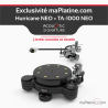 Pack Platine vinyle Acoustic Signature Hurricane Neo Noir + Bras TA-1000 Neo 12 pouces