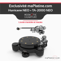 Plattenspieler-Paket Acoustic Signature Hurricane Neo Schwarz + Tonarm TA-2000 Neo 12 Zoll