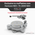 Platinenschallplattenspieler Acoustic Signature Hurricane Neo Silber + Tonarm TA-2000 Neo 12 Zoll