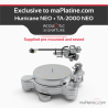 Pack Platine vinyle Acoustic Signature Hurricane Neo Argent + Bras TA-2000 Neo 12 pouces