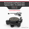 Platin-Paket Acoustic Signature Typhoon Neo Schwarz + Tonarm TA-2000 Neo 12 Zoll