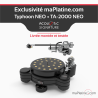 Pack Platine vinyle Acoustic Signature Typhoon Neo Noir + Bras TA-2000 Neo 12 pouces