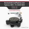 Pack Platine vinyle Acoustic Signature Typhoon Neo Noir + Bras TA-5000 Neo 12 pouces