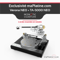 Platinum-Paket Acoustic Signature Verona Neo Schwarz + Tonarm TA-5000 Neo 12 Zoll