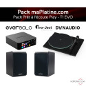 Pack ampli streaming Play & platine Play T1 EVO & enceintes EMIT 10 & cable Hp ProJect Connect It LS E
