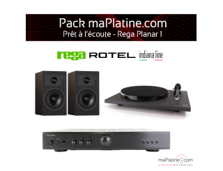 Hörbereites Set REGA Planar 1 - Anthrazit