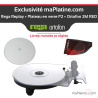 Platine vinyle Rega Replay Plus