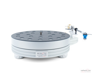 Pack platine vinyle Acoustic Signature Merlin Neo 30th Anniversary Argent + cellule MCX-1