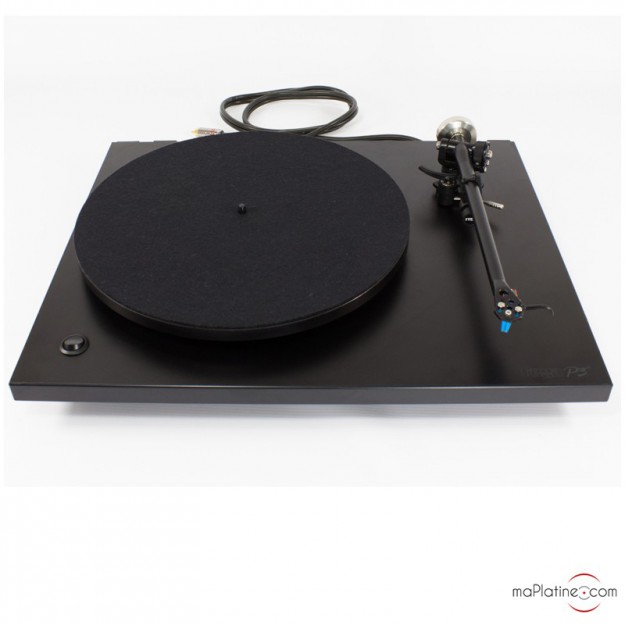 Occasion platine vinyle Rega P3-24 noire + Alimentation Rega TTPSU Occasion platine vinyle Rega P3-24 noire + Alimentation Rega TTPSU