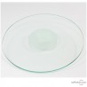 Tonar Crystal Mat Glas-Plattentellerabdeckung