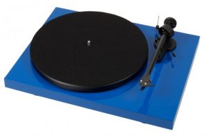 platine-vinyle-pro-ject-debut-carbon bleu