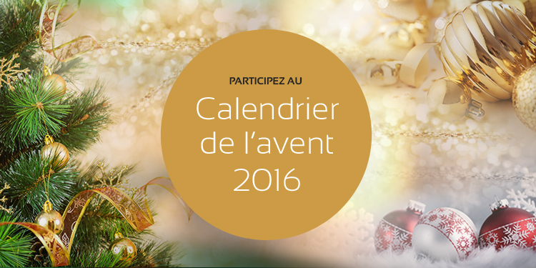 calendrier de l'avent 2016 - maPlatine.com