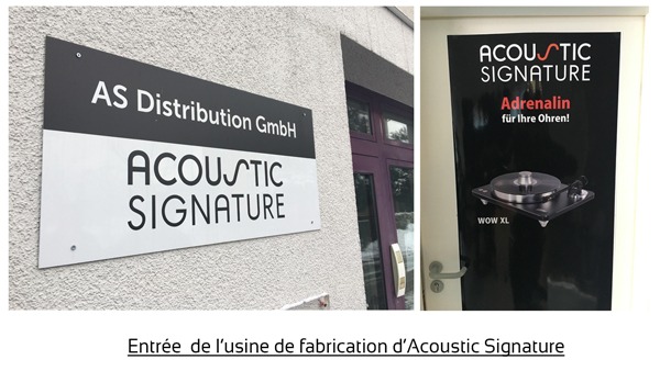 L'entrée des usines Acoustic Signature
