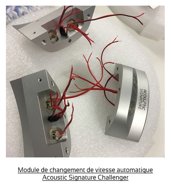 Module de changement de vitesse automatique Acoustic Signature Challenger