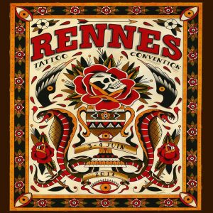 Affiche Rennes Tattoo Convention 2017