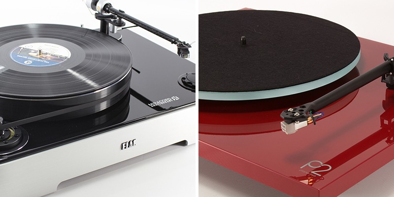 Platines vinyles ELAC et Rega Planar 2