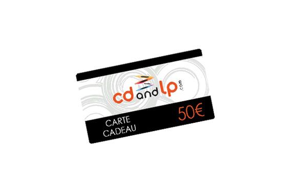 Carte cadeau CDandLP.com Carte cadeau CDandLP.com