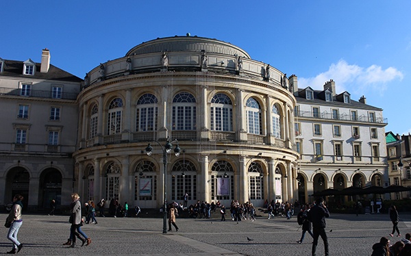 Facade de l'Opéra de Rennes