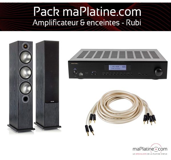 Pack ampli et enceintes Rubi