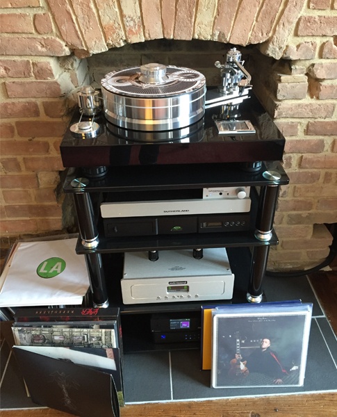 Hi-Fi system of Jérôme, co-founder of maPlatine.com