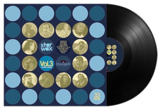 Disque vinyle Star Wax X Diggers Factory - Vol 3