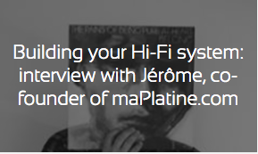 Jérôme’s complete Hi-Fi system