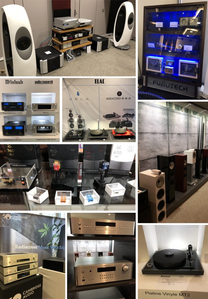 Les marques Hi-Fi au salon Paris AudioVideo Show 2018