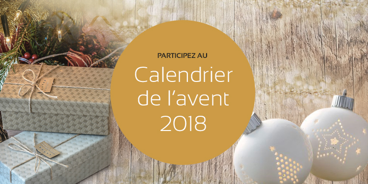 Calendrier de l'Avent 2018 de maPlatine.com