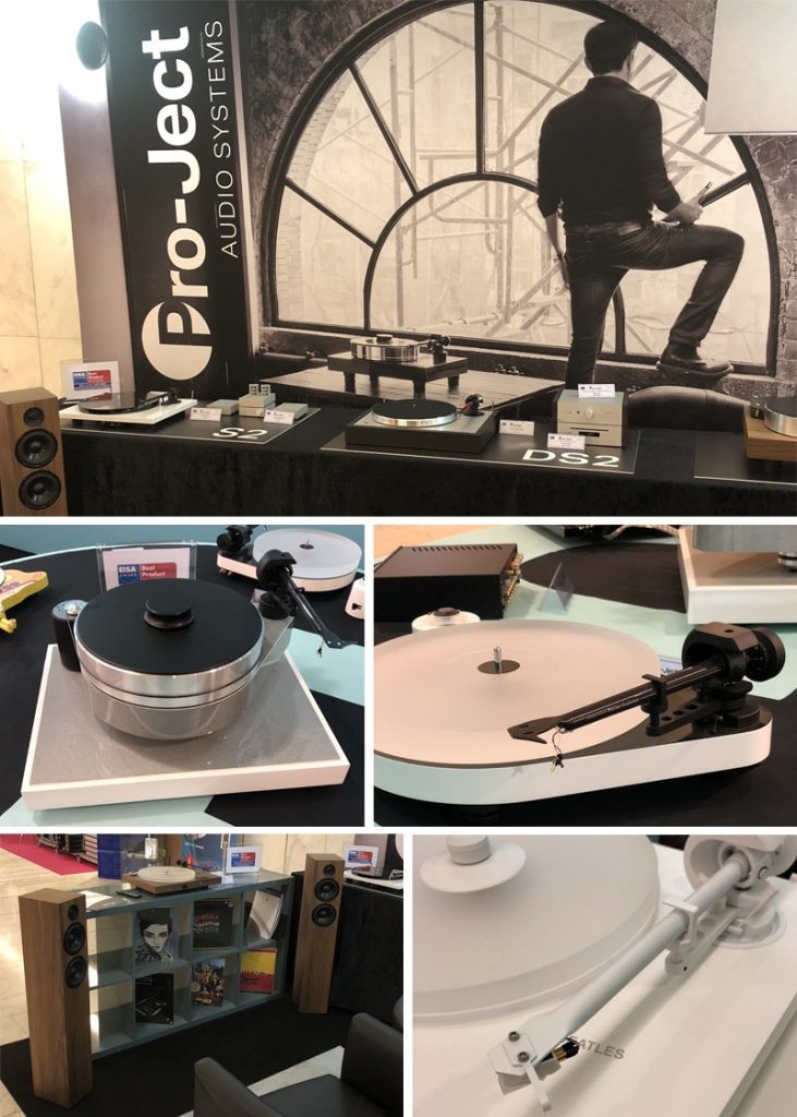 La marque Pro-Ject au salon Paris AudioVideo Show 2018