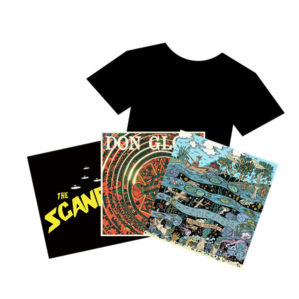 disques vinyles et T-Shirt Casbah Records