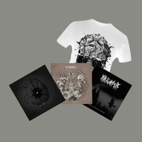 disques vinyles et T-Shirt du label Debemur Morti Productions