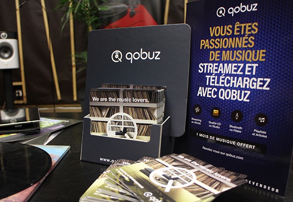 Offre Qobuz Studio dans l'auditorium