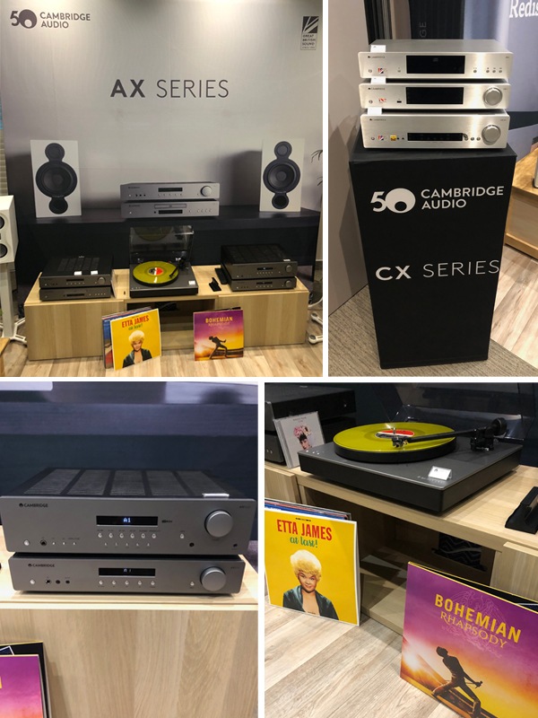 La marque Cambridge Audio au salon Paris Audio Video Show 2019