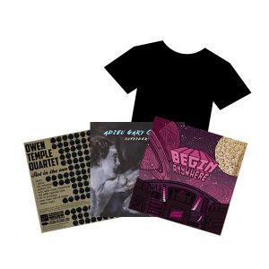 Lot de vinyles et t-shirt Casbah Record