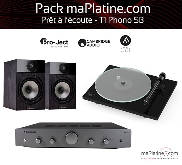 Pack prêt-à-l'écoute T1 Phono SB